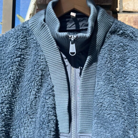 FP Movement | Gear Up Sherpa Fleece Jacket in Blue | M - Picture 4 of 16